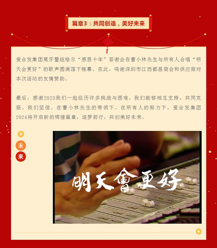 篇章3：共同創(chuàng)造，美好未來