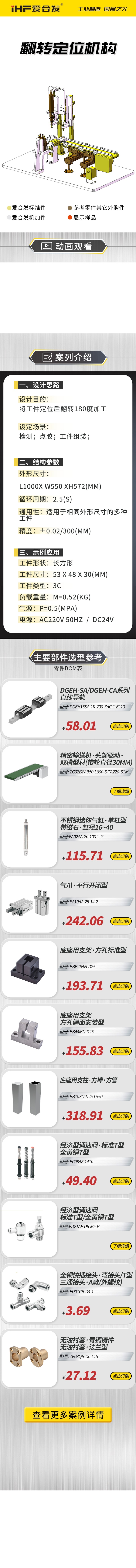 案例剖析：愛(ài)合發(fā)翻轉(zhuǎn)定位機(jī)構(gòu)！